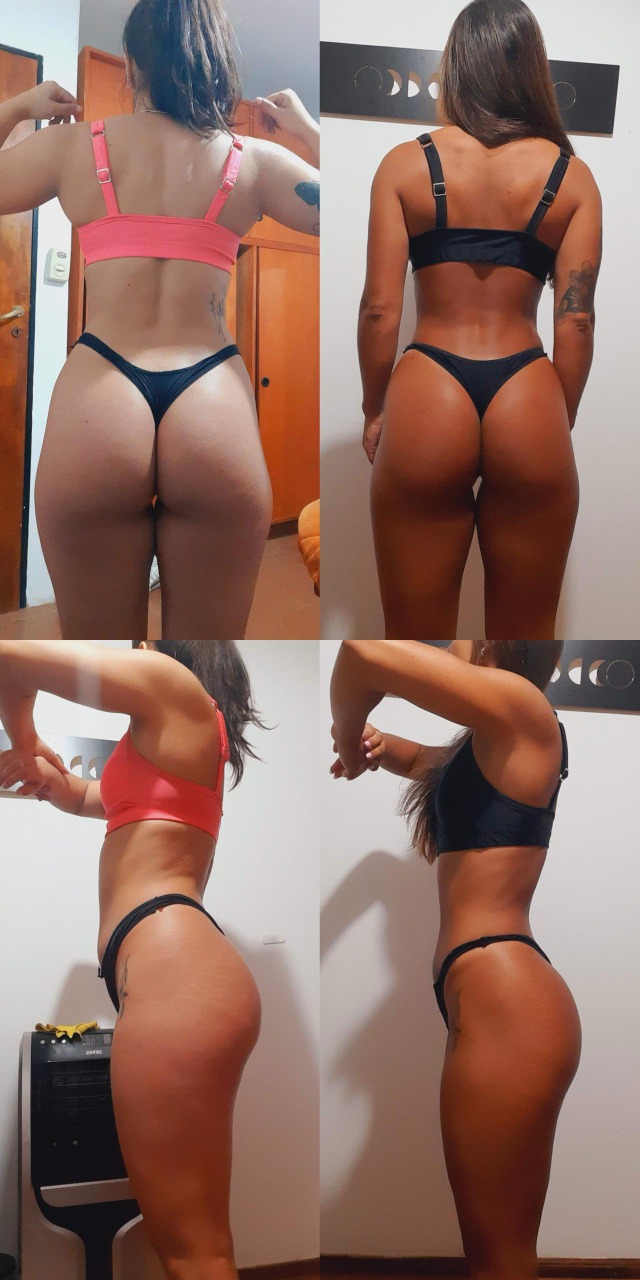 Maca, antes y después de entrenar con Mario